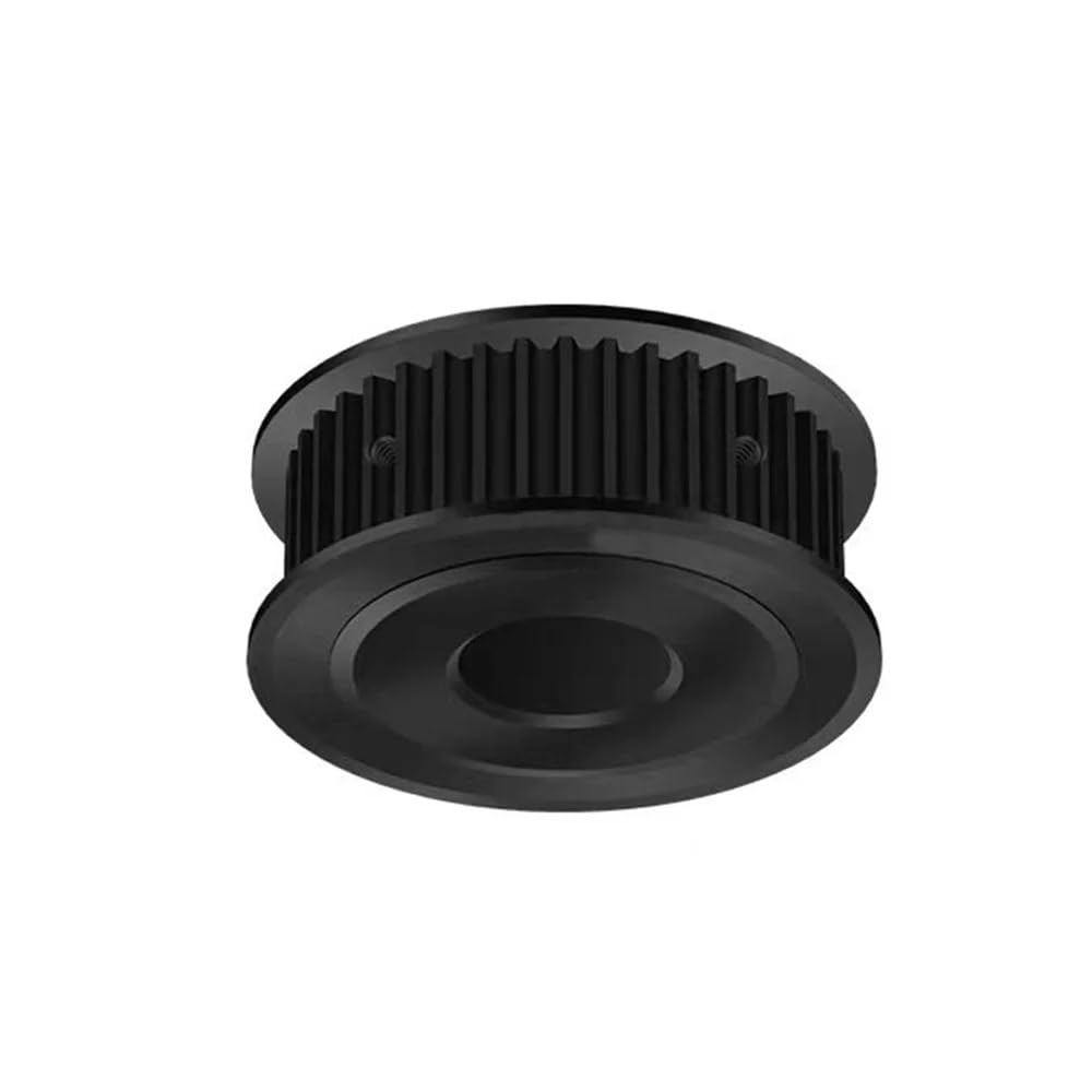 1 szt. HTD 5M 36T 38 zębów czarne stalowe koło zębate rozrządu 5M koło synchroniczne do szerokości paska 25 mm otwór 5-25 mm(18mm-keyway6x2.8mm,38 Teeth)