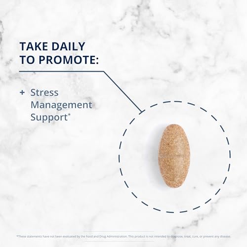 Metagenics Serenagen - Herbal Stress Support* - Herbal Supplements for Stress Management* - with Ginseng - Non-GMO & Gluten Free - 60 Tablets