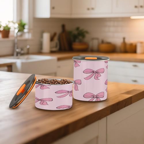 Envase de café ATTX de acero inoxidable 500ml hermético rosa miniatura 6