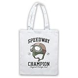 Marchandises non officielle. Speedway Champion Original Vintage Soul Sac d\'emballage, Blanc