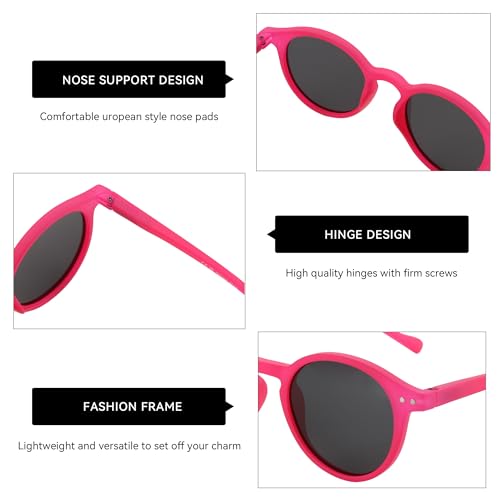 Image of ZENOTTIC Polarized Round Sunglasses, Stylish Sunglasses for Men and Women Retro Classic, Multi-Style Selection