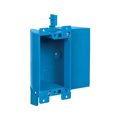 Carlon Lamson & Sessons B117RSW 1 Gang Blue Shallow Work Box