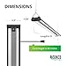 Sunco Lighting 8 Pack Industrial LED Shop Light, 4 FT, Linkable Integrated Fixture, 40W=260W, 5000K Daylight, 4000 LM, Surface + Suspension Mount, Pull Chain, Utility Light, Garage- Energy Star