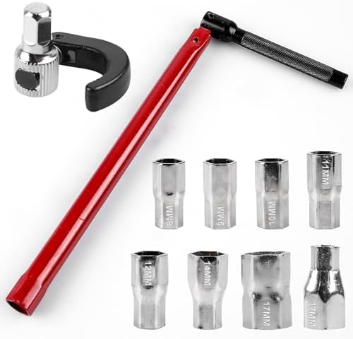 Dönges Standhahnmutterschlüssel Set 13 mm, Kralle SW 36 + Einsätze 9-17