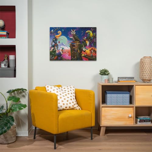 Ravensburger Puzzle Adulte Puzzle 1000 pièces Chants des Oiseaux disparus Adultes et Enfants à partir de Puzzle de qualité supérieure Oiseaux 12001024 - vue 5