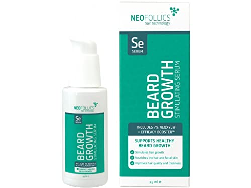 Neofollics Serum Estimulante del Crecimiento de la Barba - 45 ml - 81% reportó más crecimiento del...