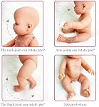 12 Inch Baby Doll with Doll Clothes, Hat, Pacifier and Other Accessories