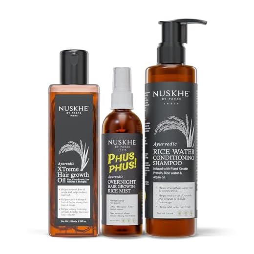 NUSKHE BY PARAS Ninja Hair Growth Combo, 500 Gram