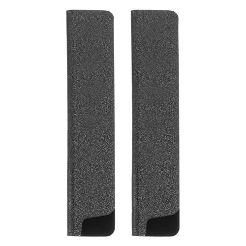 QUARKZMAN 2 Pezzi Protettori per Punte di Coltelli 4,72x1 Fodero in ABS Coprilama Universali Protezione per Lame Fodero per Casa Cucina, Nero