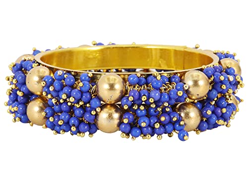 Image of NMII Metal and Zircon Studded Kadaa set for Women /Girls