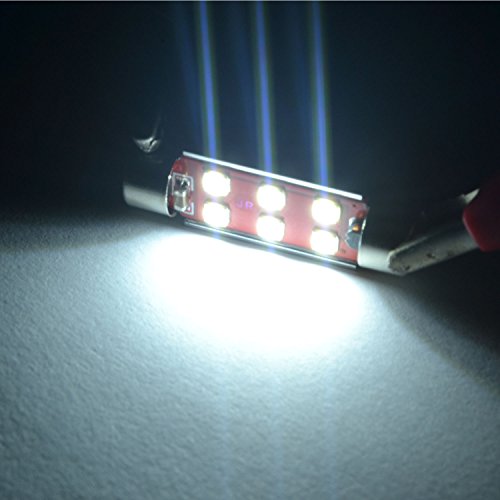 Bombillas LED C5W 36mm 800 lúmenes 6000K miniatura 6