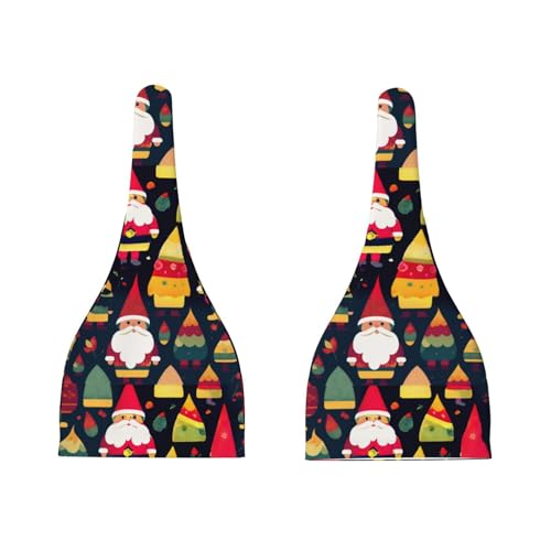 Baby Beanie Santa Claus with a Long hat Knotted Hat - Soft, Warm, Comfortable, Headwear for Newborns, 0-6 Months Black3