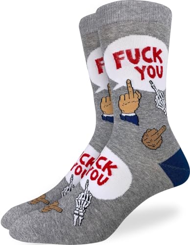 Good Luck Sock Men's Novelty Socks, Adult