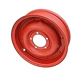 Omix-Ada 16725.02 Split-Style Military Red Steel Wheel(16