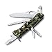Victorinox Swiss Army One-Hand Trekker Non-Serrated Pocket Knife, Camo