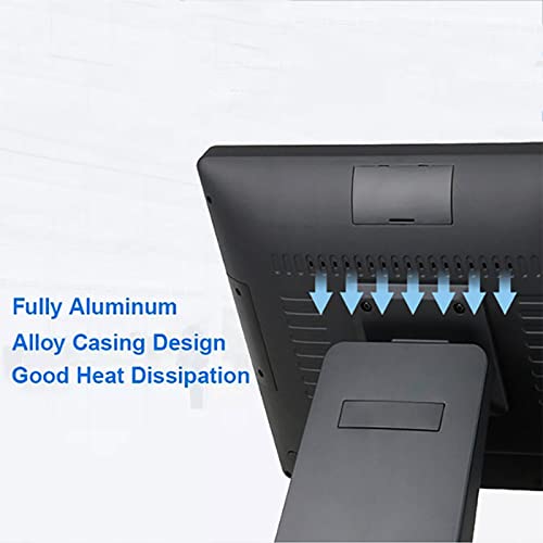 Image of Restaurant & Retail POS System, Retail and Restaurant POS Terminal Machine with 15 Inch LCD Touch Screen Display Monitor, for Convenience Mobile Food Dining Car