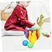 Abaodam 1set Mini Bowling Game for Boys and Girls Bowling Toy for Parties Develops Hand-Eye Coordination and Social Skills for Boys and Girls