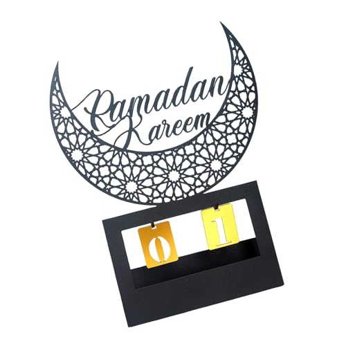 Calendrier de l'Aïd Moubarak, le cadeau idéal en acrylique pour célébrer en famille