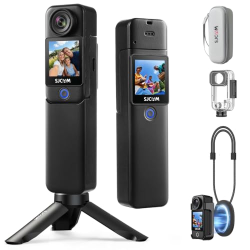 SJCAM C300 4K �A�N�V�����J���� �b Vlog�J���� �|�P�b�g�J���� 7���Ԏ����o�b�e���[ �b 6���d�q�h�T 154°�L�p �b �f���A���^�b�`�X�N���[�� �E�F�A���u���{�f�B�J���� �b 8�{�Y�[���Ή� 3800mAh��e�� XYDL