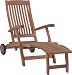 Produktbild ZEBRA Bueno Deckchair Teak mit Rollen