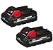 MILWAUKEE M18 REDLITHIUM HIGH OUTPUT CP3.0 Battery 2-Pack