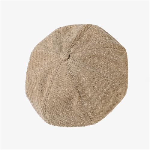 Chapeau gavroche rétro de créateur en nuance café foncé