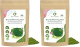 IDDA Herbal Spinatpulver BIO 500g, Spinat gemahlen, Spinat Pulver zum Kochen oder Färben (Packung mit 2)