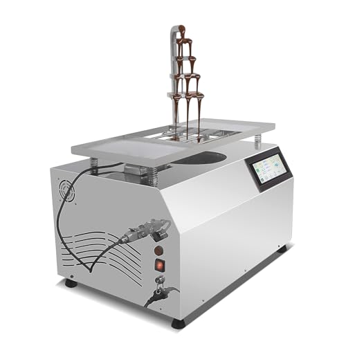Koalako Chocolate Tempering Machine with Shaker Chocolate Tempering Machine Melting with Vibrating table Chocolate Maker automatic dispenser tempering chocolate making machine - Thumbnail 3