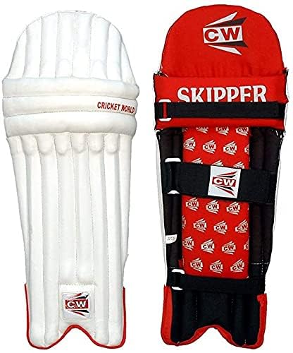 Jambières de batteur de cricket CW Skipper pour garçons et juniors