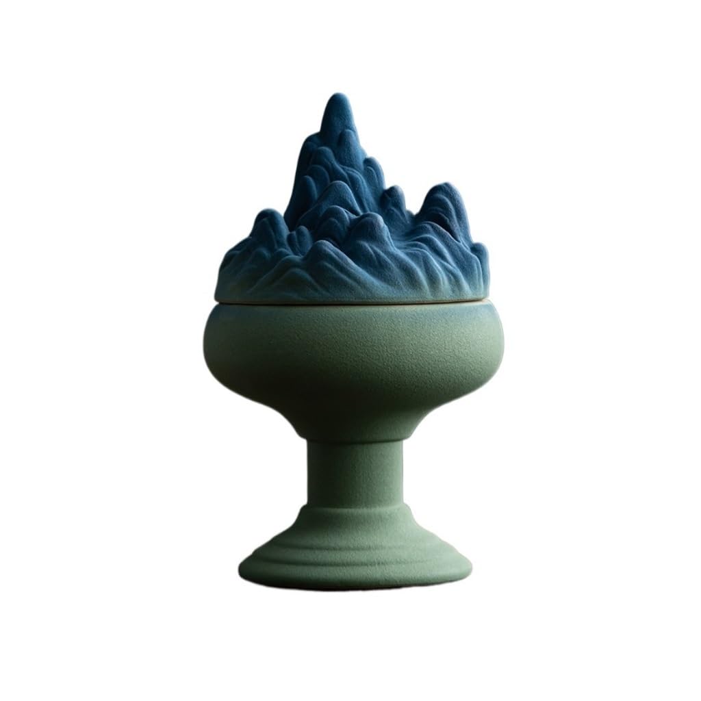 Brûleur d'encens en céramique anti-stress cascade pour maison