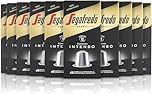 Segafredo Zanetti - 100 Nespresso® * Compatible Capsules, Intenso Coffee, Full and Persistent Taste - 10 Boxes of 10 Capsules