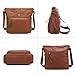 Scarleton Crossbody Bags for Women, Over the Shoulder Purses for Women, Shoulder Bag, Crossbody Purse w/Multi Pockets, H181204 - Brown