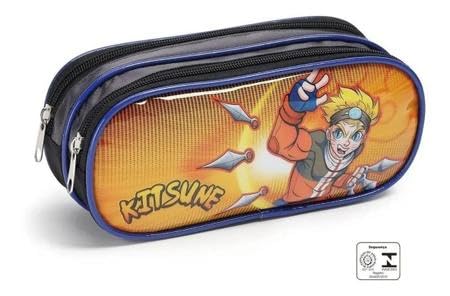 Kit Mochila Escolar Infantil Meninos Anime Kit Sune Rodinhas