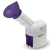 Gurin Personal Steam Inhaler Vaporizer with Aromatherapy Steamer Diffuser, White