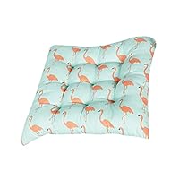 Fansu Cojines Para Sillas Con Lazos, Dibujos Animados Imprimir Cojín De Silla Lino Espesar Tatami Cojín De Silla Para Comedor Jardín Patio Cocina O Interior Exterior (Patrón De Caballo,50x50x7cm