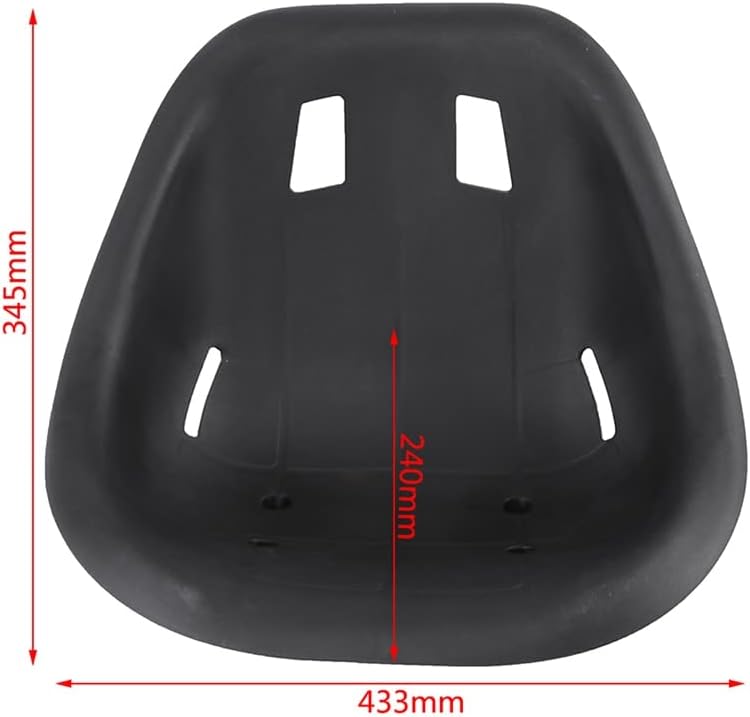 Miniatura 6 de HUFFA 1pc Racing Go Kart Man Sprint Track Seat Kit Moto Racing Kit Karting Seat