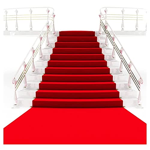 LXHONG Hochzeitsteppiche, Tragbar 5,5 Mm Polyester Outdoor Teppich Gangläufer Cover