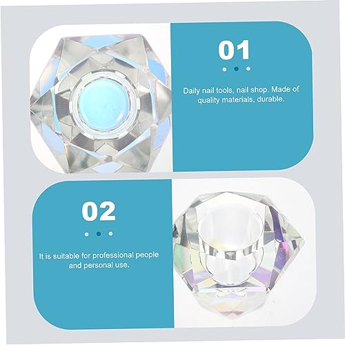Bowl de Cristal Para Manicura Nail Salon Tools miniatura 3
