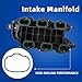 MITZONE Intake Manifold with Gasket Compatible with 2011-2021 Jeep Dodge RAM Chevy 3.6L V6 Vehicles Grand Cherokee Wrangler Journey Grand Caravan Town Country Replace 05184199AF