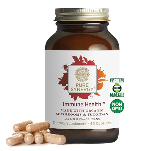Pure Synergy Immune Health Mushroom Supplement