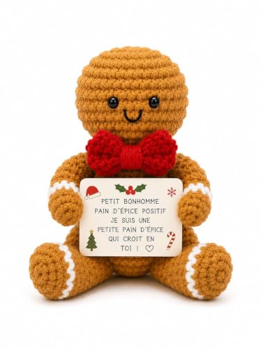 DEIDHOSUP Cadeaux de noël Originaux, Gingerbread Man
