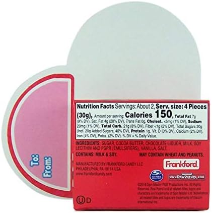 Assorted Valentines Day Gift Box with Milk Chocolate Hearts, Pack of 2