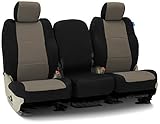Tailored Seat Covers Spacermesh Taupe with Black Sides for 2014-2019 Jeep Grand Cherokee