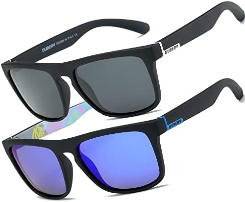 HGDGears Polarisierte Sonnenbrille Herren Damen UV400 Schutz Retro Outdoor | Driving Travel Sonnenbrille für Herren