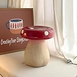 ✿ [Robuste et léger] : Ce tabouret champignon polyvalent est fabriqué en fibre de verre et en résine durable pour une durabilité accrue. Son dessous antidérapant offre une prise en main sûre et antidérapante, évitant les rayures lors du déplacement.