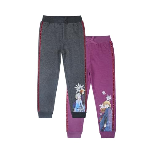 Pantalones de joggers Frozen II ropa infantil de Elsa paquete de 2