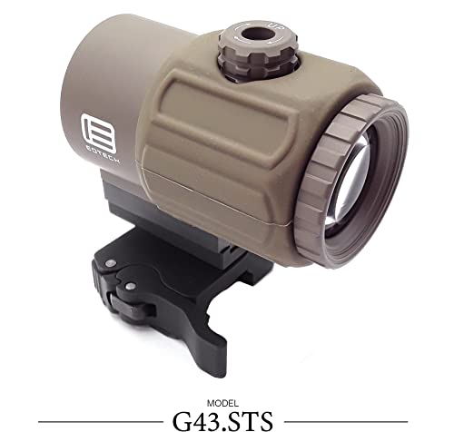 Eotech Micro 3 Power Magnifier With Quick Disconnect, Switch To Side (Sts) Mount G43.Sts (Tan) #TOP1