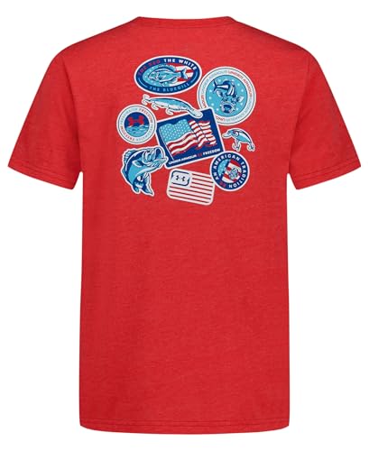 Image of Under Armour Boys' Short Sleeve Graphic T-Shirt, Soft & Comfortable, Outdoor Collection
