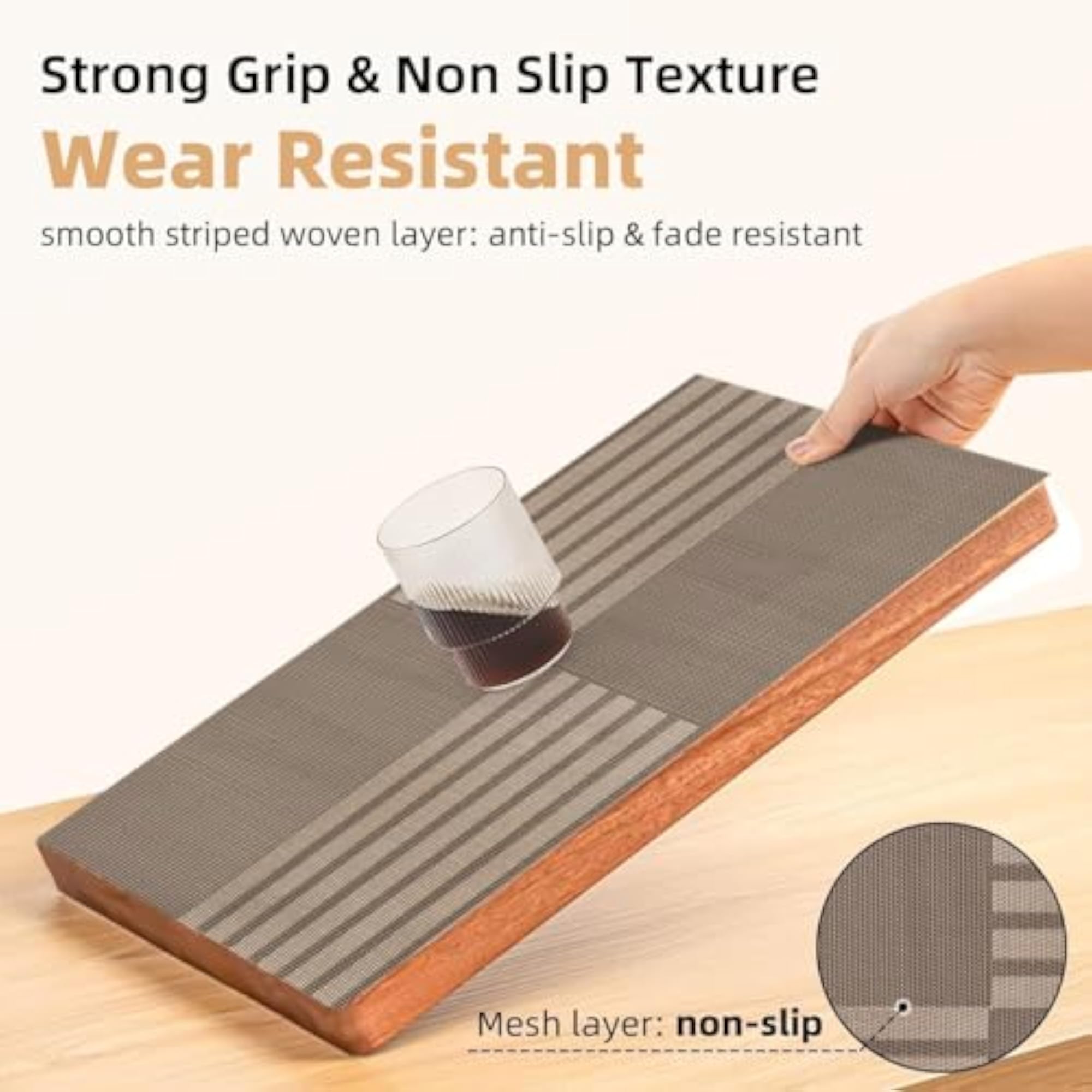 Dining Table Place Mats PVC Material