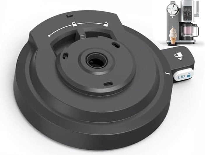 Image of Outer Bowl Lid for Ninja CREAMi Swirl NC701, Creami Replacement Lid,Creami Swirl Accessories Compatible with NC701 NC700